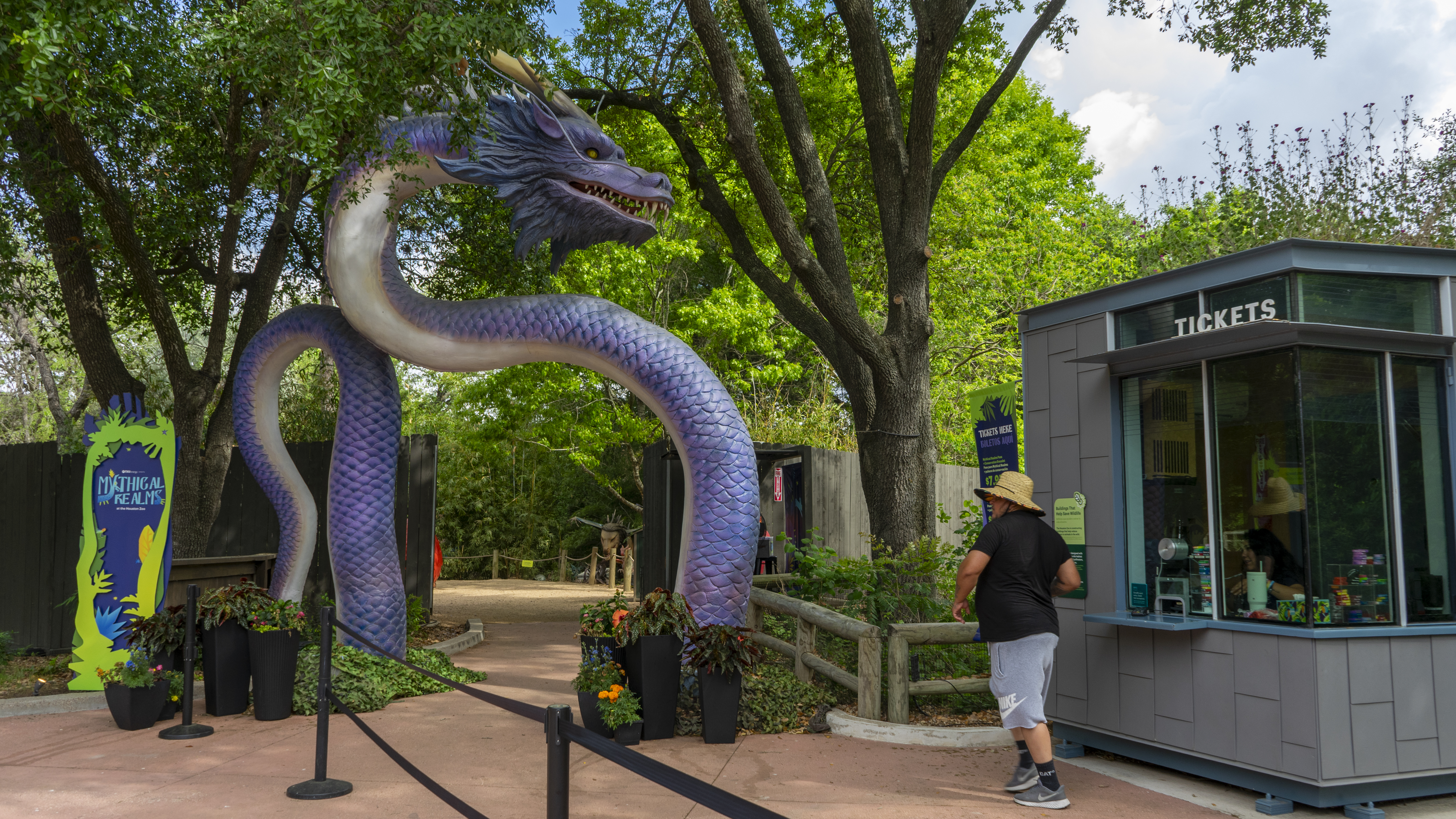 Mythical Realms opens at Houston Zoo
